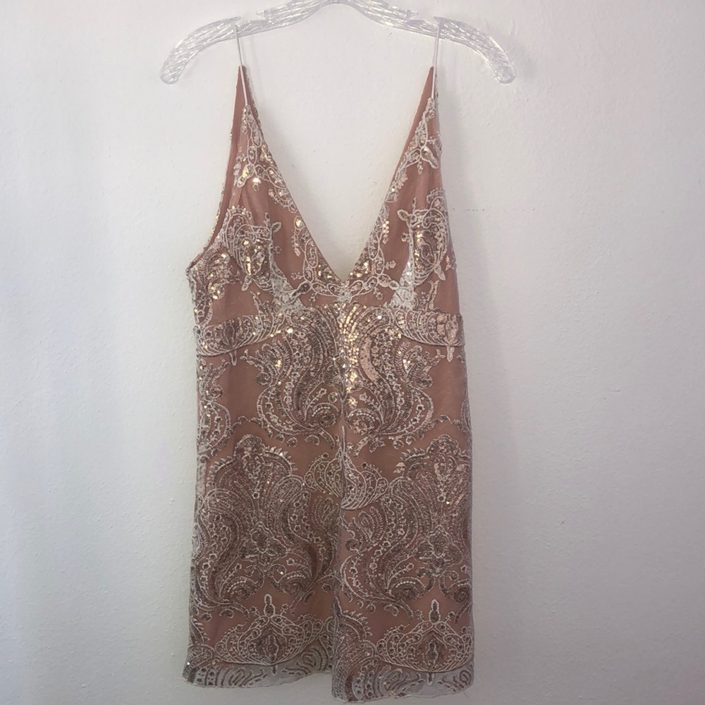 Sparkly Free People dress